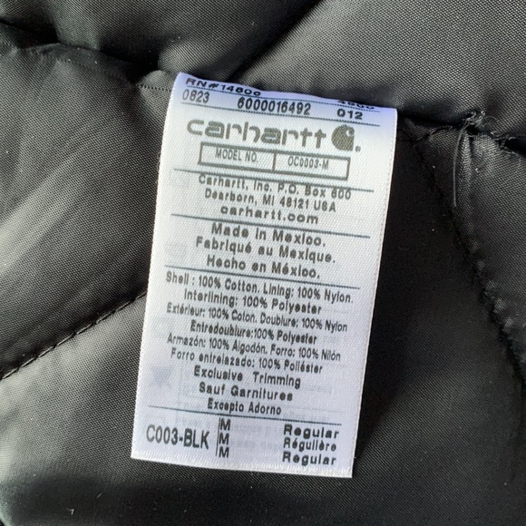 Carhartt Loose Fit Duck Arctic Lined insulated Jacket - Picture 8 of 9